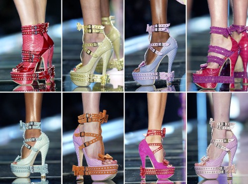 monsieur-j:  Christian Dior Fall 2003 Amazing Maxibow Booties