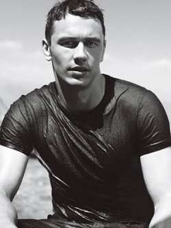 James Franco in black….