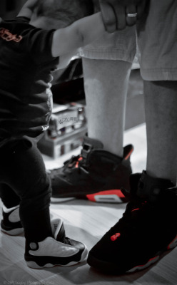 First steps [Air Jordan VI & Baby XIII]