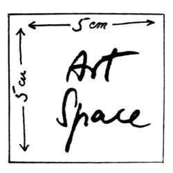 visual-poetry:  “art space” by guillermo deisler 