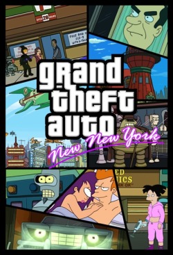 fafxks:  Grand Theft Auto x Futurama 