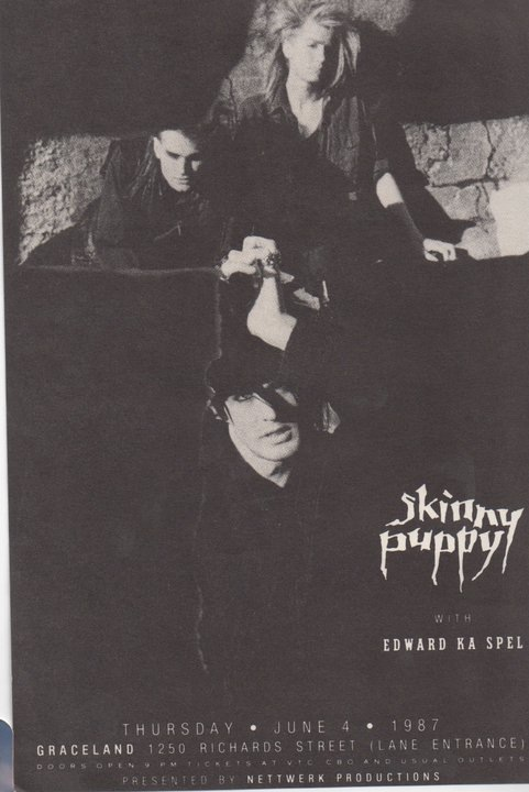 black-b0ned-angel: tivawatchtower:  Skinny Puppy live with Edward Ka-Spel