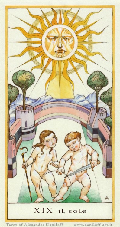 il sole tarot card