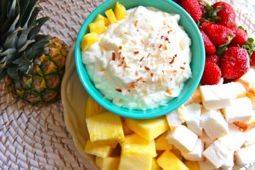@AdorableBipolar gastrogirl:  piña colada dip. 