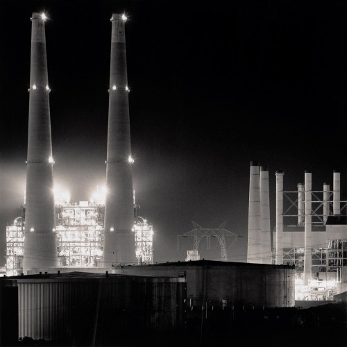 melisaki:  Moss Landing Power Station, Study #3 photo by Michael Kenna, 1989 