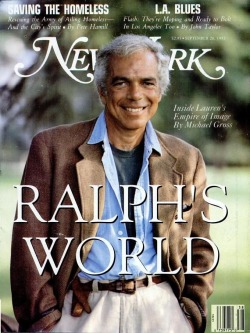 Ralph Lauren - New York Magazine, September