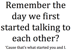 No one really knows our heartaches.