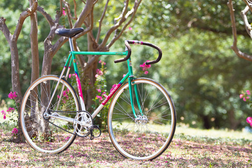 cycle-soul:Beautiful Bicycle: My Eddy Merckx Team Stuttgart Pista by John Prolly on Flickr.