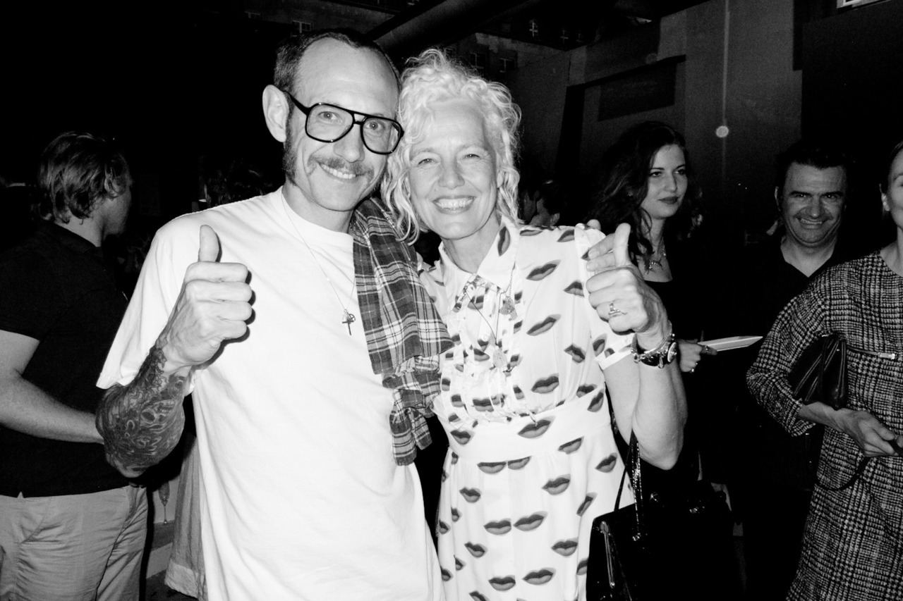 terrysdiary:   Me and Ellen Von Unwerth in Berlin  