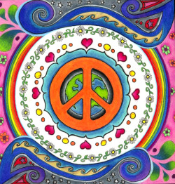 fuckyeahpsychedelics:  “Peace Mandala” 