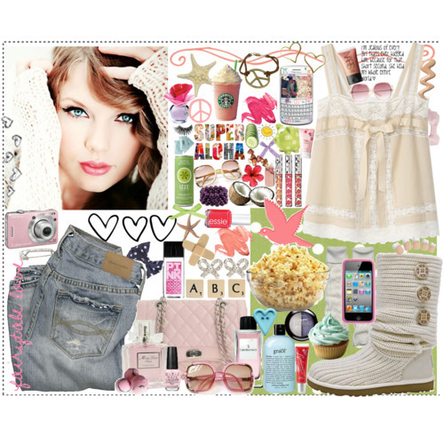 simplybeautifulxox:  teddy bears, blankies, & a saturday night♥ by simplybeautifulxox♥ featuring heart jewelry   