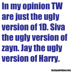 w0t? really? well just proves the 1D fans