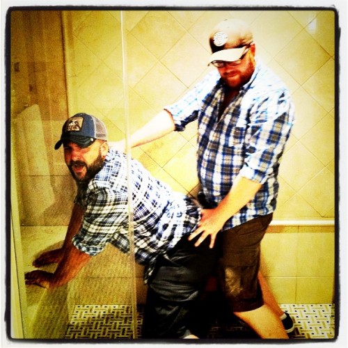 mgn8r:  Fuckin in tha shower. (Taken with Instagram at P Town Mass.) 
