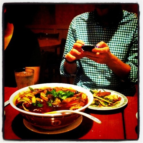 Anybody up for some pork intestines? #supperclubAtlanta (Taken with instagram)