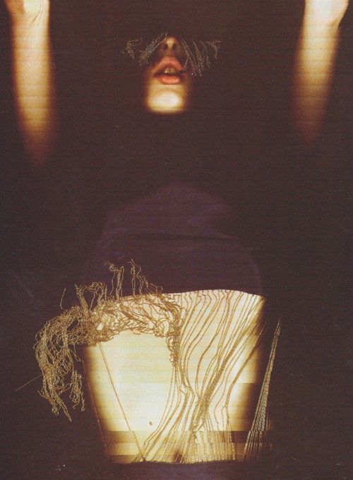 dinnerwithannawintour:Hussein Chalayan ‘Lands Without’: Spring/Summer 1997 photographed by Katerina 