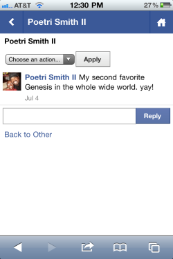 This made my day :) Poetri is a poet who comes out in a couple of Russell Simmons Def Jam poetry slams . He&rsquo;s hilarious :)