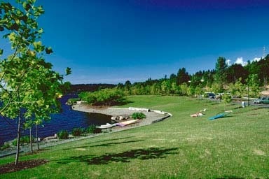 My families and I would always have 4th of July near the shades and trees all the way back there… Those were the years