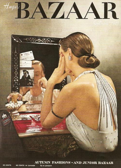 opulencedecay:Harper’s Bazaar, September 1943 