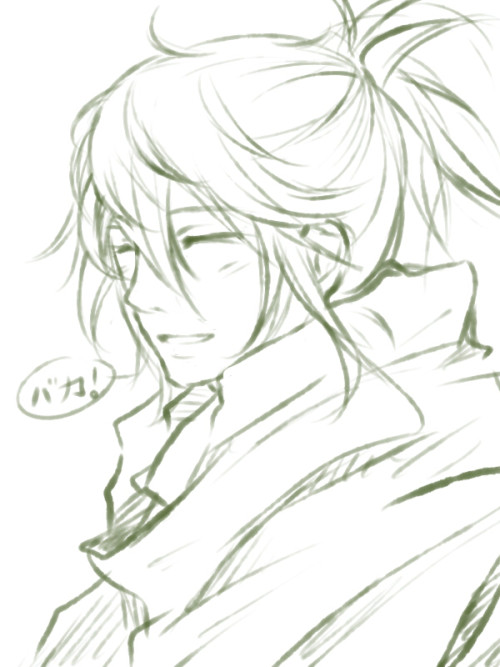 michiikarghhh:  ;v; have a quick sketch of Nezumi o/ 