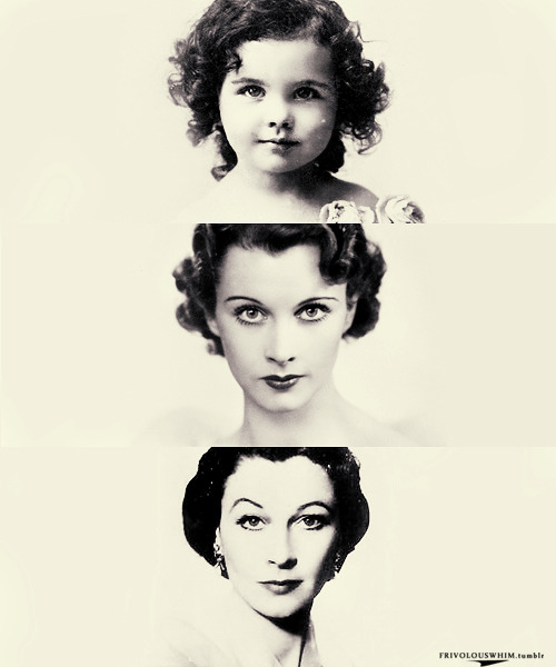 frivolouswhim:frivolouswhim:Vivien Leigh over the years.This is appropriate as it is her birthday.