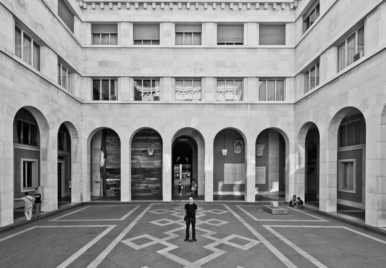 Palazzo del Bo (Italy)-  Cortile Interno con Griggio - Ph. Matteo Danesin