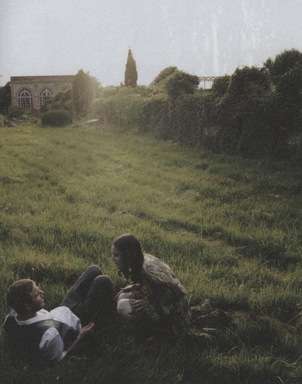 childofthefae:  Roxane Mesquida and Brady Corbet by Edouard Plongeon 