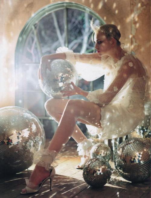 Caroline Trentini in Vogue Italia by Tim Walker