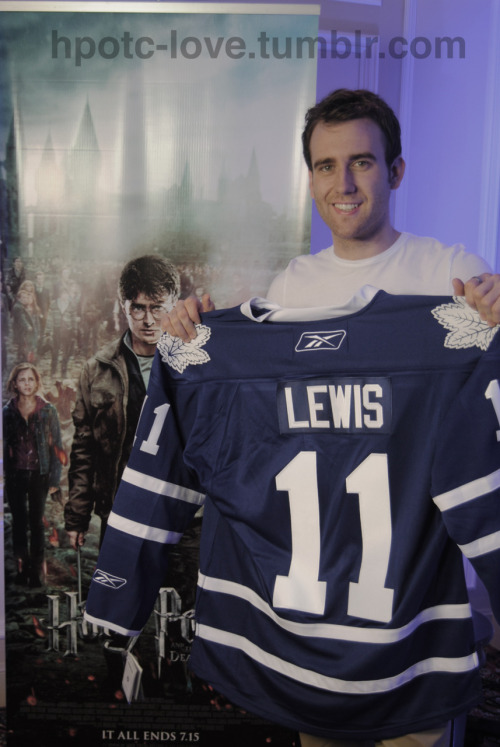 hpotc-love:  Matthew Lewis in Toronto  