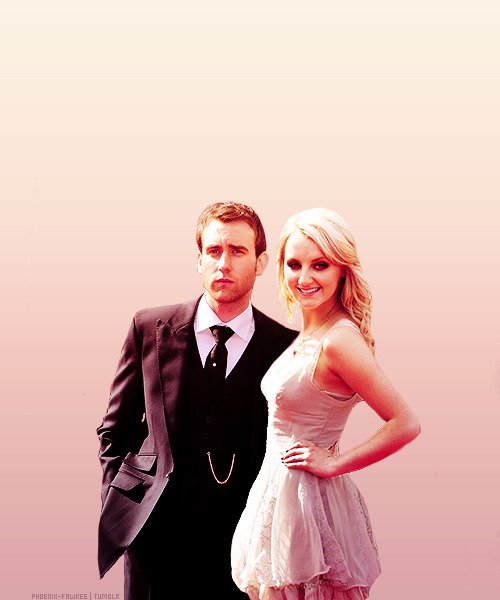 phoenix-fawkes:   Matthew Lewis &amp; Evanna Lynch - Harry Potter &amp; the