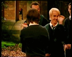 tomfreakingfelton:   Goblet of Fire: Behind the scenes  The last gif omg 