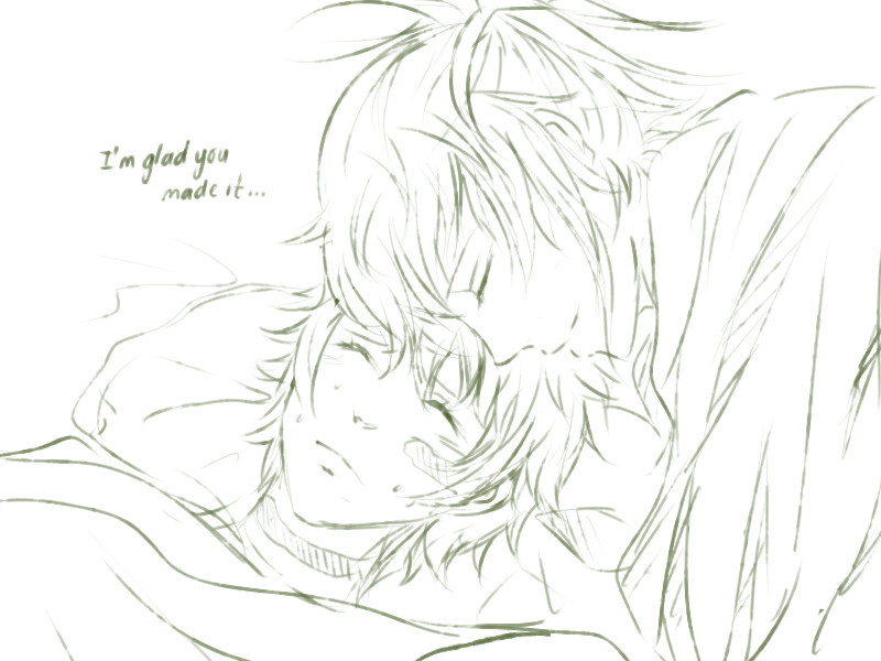 michiikarghhh:  have another quick sketch of them two o/ 