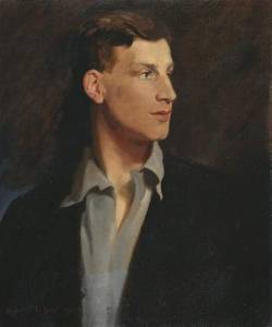 thecabinet:  Siegfried Sassoon (1917), Glyn Warren Philpott. 