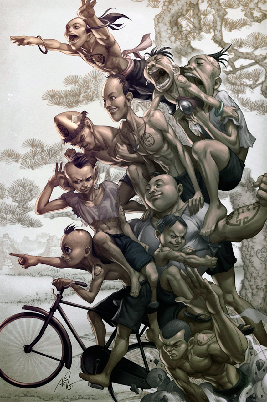 theartofanimation:  Artgerm_______Stanley Lau 