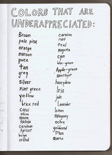 My favorite colors are there. :D