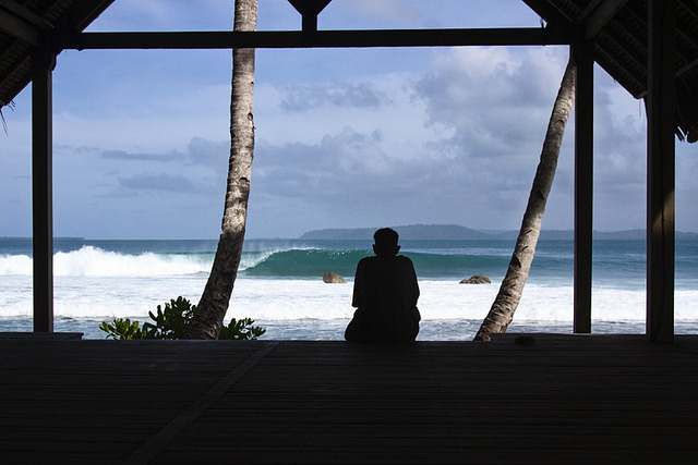 unnsahts:  Old man and his wave by Seastoke - Gary Parker on Flickr. 