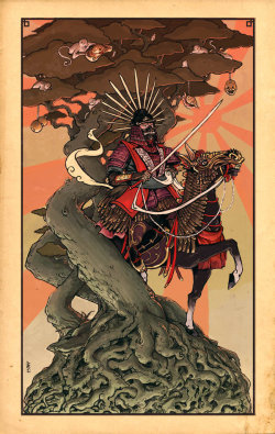 11200:  Toyotomi Hideyoshi  by madart84 