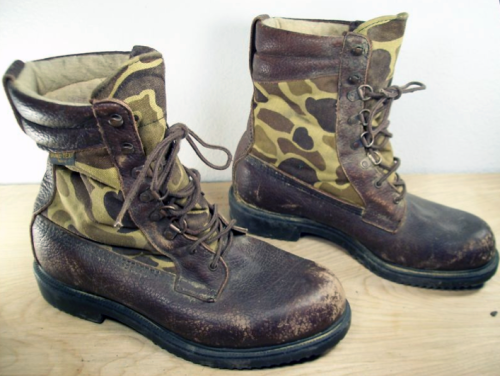 Vintage Redwing Boots - Duck hunter camo