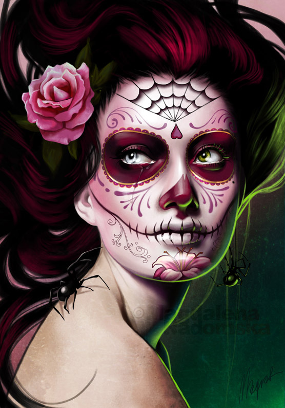 kittycollartightx:  Calavera by ~Magrad 
