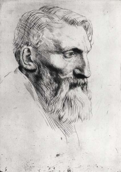 rokkohirmel:  Auguste Rodin, by Alphonse Legros 