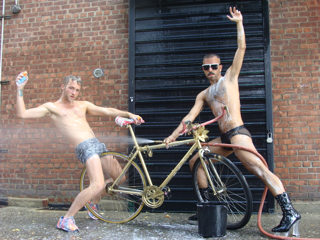 waltcessna:  Rikki Crowley &amp; Alberto Cortes photographed by Walt Cessna NYC