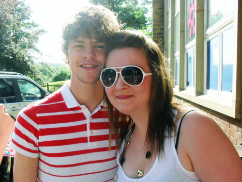 Me & Jay. 29th June 2010Hallam FM Radio Station. Sheffield. All Time Low Radio Tour.