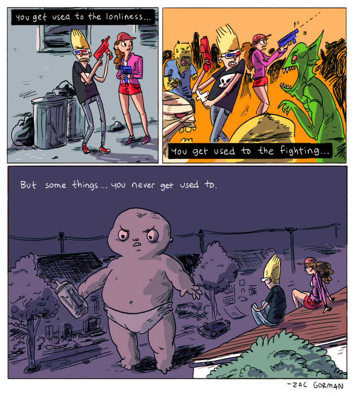 idrawnintendo:  I bet you weren’t expecting a Zombies Ate My Neighbors cartoon…especially