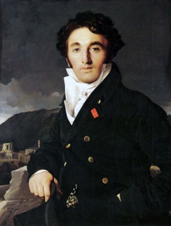 peira:  Jean-Auguste-Dominique Ingres:  Portrait of Charles Joseph Laurent Cordier (1811) 