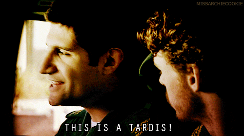 callmebiless:  This is a TARDIS! [DW sound] 