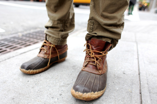 perricatherine:thapackrat:I would love to own a good pair of duck boots.I asked for duck boots for m