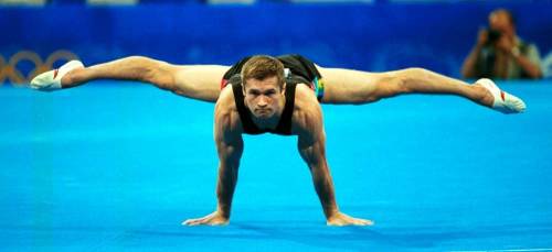 Barefoot women s gymnastics