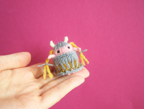 Tiny Viking by Anna Hrachovec. Mochimochi Land. She has a new book coming out that has great photogr