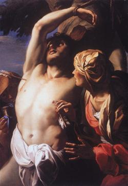 necspenecmetu:  Daniel Seiter, Saint Sebastian, 1680 