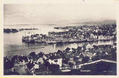 Stavanger, Norway Date Unknown Matt told them that he had struck the new skipper, a Stravanger man, 