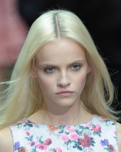 Ginta Lapina at D&amp;G Spring 2011